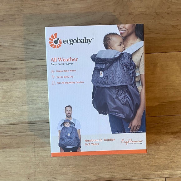 Ergobaby All Weather Carrier Cover in Dark Gray - Picture 1 of 3